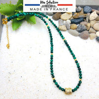 COLLIER ANTI DOULEUR MALACHITE