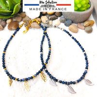 BRACELET DE CHEVILLE SAPHIRS