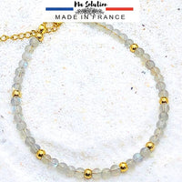 BRACELET DE CHEVILLE LABRADORITE