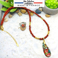 PARURE TRIO DE JASPE
