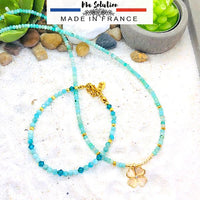 PARURE AMAZONITE JOIE DE VIVRE