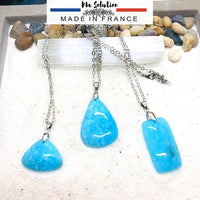 COLLIER PENDENTIF HEMIMORPHITE