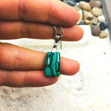 PENDENTIF MALACHITE soulagement des douleurs