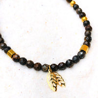 BRACELET DE CHEVILLE BRONZITE