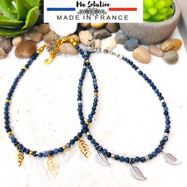 BRACELET DE CHEVILLE SAPHIRS