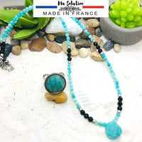 PARURE AMAZONITE PROTECTION