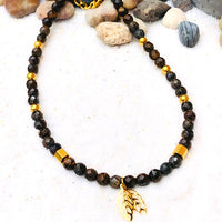 BRACELET DE CHEVILLE BRONZITE