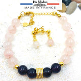Coffret quartz rose et améthyste Mieux dormir