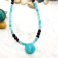 PARURE AMAZONITE PROTECTION