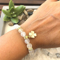 PARURE SELENITE STABILITÉ EMMOTIONELLE