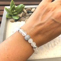 PARURE SELENITE STABILITÉ EMMOTIONELLE