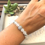 PARURE SELENITE STABILITÉ EMMOTIONELLE