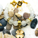 PARURE SELENITE STABILITÉ EMMOTIONELLE