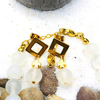 PARURE SELENITE STABILITÉ EMMOTIONELLE