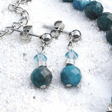 PARURE APATITE BLEUE PERTE DE POIDS