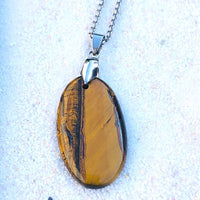 PENDENTIF OEIL DE TIGRE