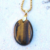 PENDENTIF OEIL DE TIGRE