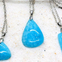 COLLIER PENDENTIF HEMIMORPHITE