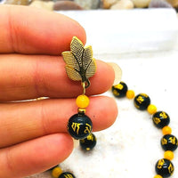 PARURE ABONDANCE PIXIU Obsidienne et jade