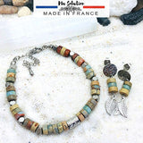 PARURE JASPE AQUA TERRA