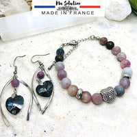 BRACELET TOURMALINE PROTECTION ET SES BOUCLES