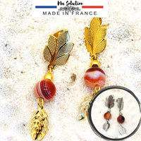 BOUCLES PENDANTE SARDOINE