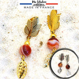 BOUCLES PENDANTE SARDOINE