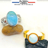 BAGUE REGLABLE LARIMAR