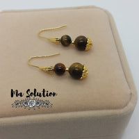 BOUCLES DUO TIGRE - Ma Solution Bijoux