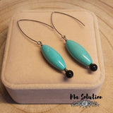 BOUCLES TURQUOISES - Ma Solution Bijoux