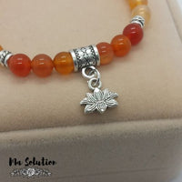 BRACELET "CONCENTRATION" CORNALINE - Ma Solution Bijoux