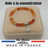 BRACELET "CONCENTRATION" CORNALINE - Ma Solution Bijoux