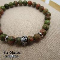 BRACELET UNAKITE 6 mm