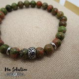 BRACELET UNAKITE 6 mm
