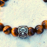 BRACELET "Prospérité" OEIL DE TIGRE/CITRINE