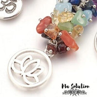 Porte clés 7 chakras - Ma Solution Bijoux