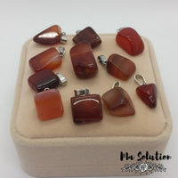 PENDENTIF CORNALINE - Ma Solution Bijoux