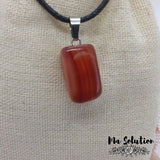 PENDENTIF CORNALINE - Ma Solution Bijoux
