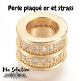 BRACELET "Paix et équilibre" en  AVENTURINE 8 mm - Ma Solution Bijoux