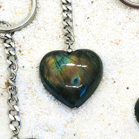 PORTE CLES LABRADORITE