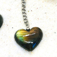 PORTE CLES LABRADORITE