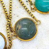 BRACELET CHAINETTE REGLABLE ACIER DORE