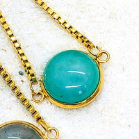 BRACELET CHAINETTE REGLABLE ACIER DORE