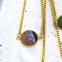 BRACELET CHAINETTE REGLABLE ACIER DORE