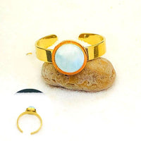 BAGUE REGLABLE LARIMAR