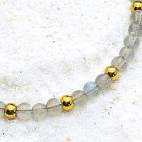 BRACELET DE CHEVILLE  LABRADORITE