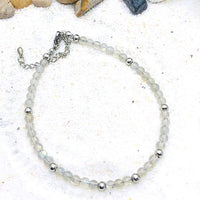 BRACELET DE CHEVILLE  LABRADORITE