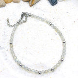 BRACELET DE CHEVILLE  LABRADORITE