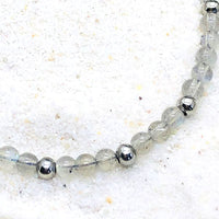 BRACELET DE CHEVILLE  LABRADORITE