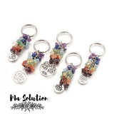 Porte clés 7 chakras - Ma Solution Bijoux